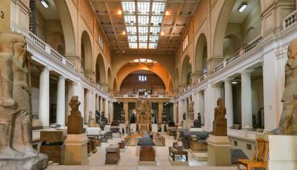 Interior of Museum of Antiquities