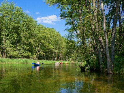 Rosocha, part of the Krutynia Route