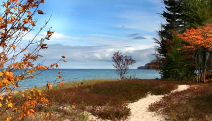 Lake Superior shore