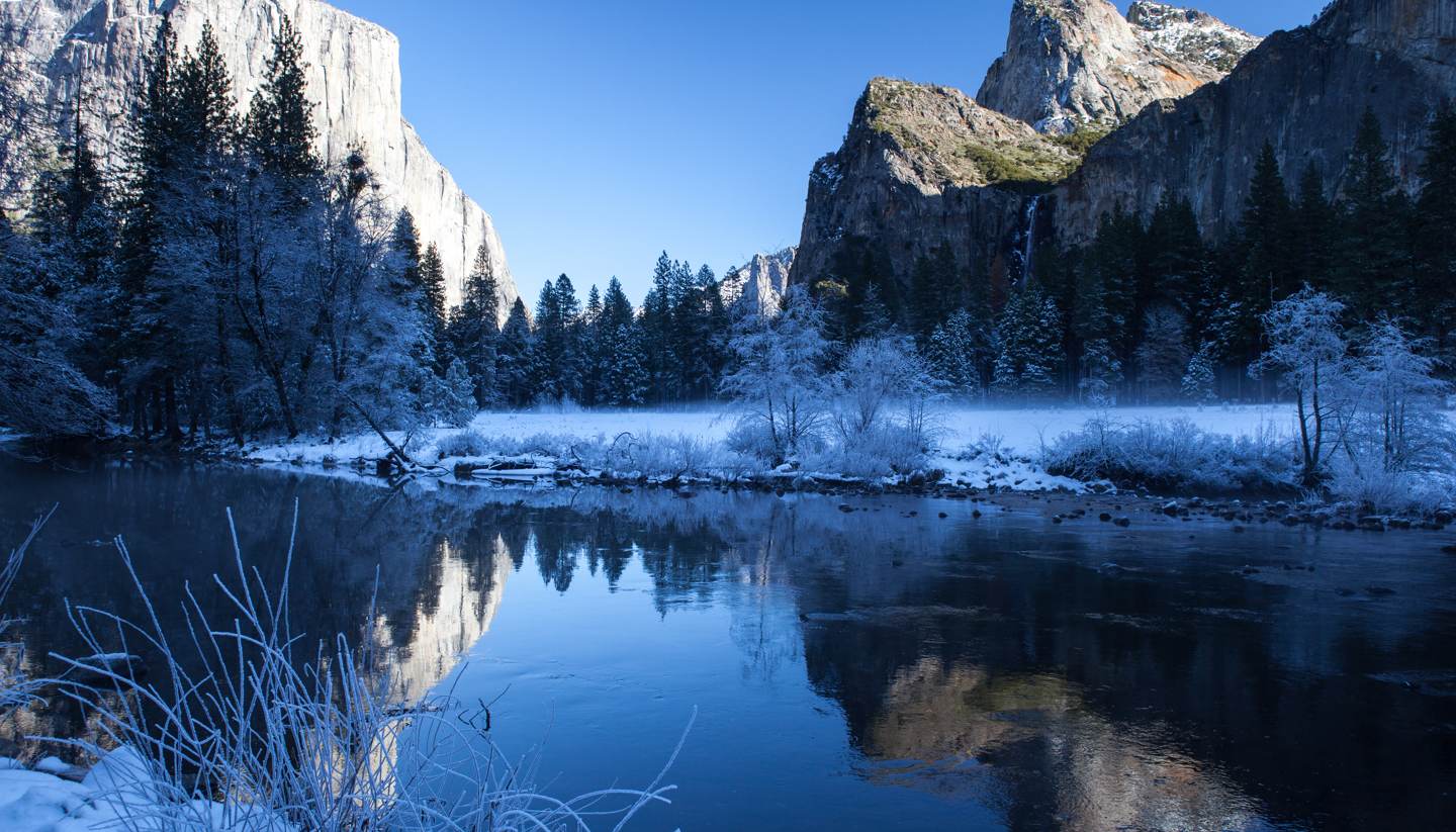 Top 5 winter hikes in the USA - Yosemite in winter