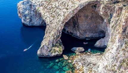 Blue Grotto in Malta