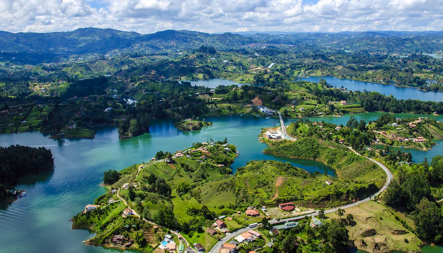 Top 5 millennial holiday hotspots in 2018 - View from Rock of Guatape in Medellin