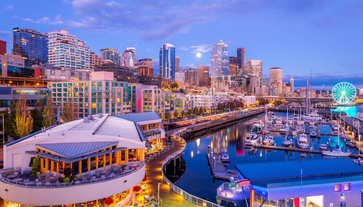 City Highlight: Seattle - Downtown Seattle, Washington, USA