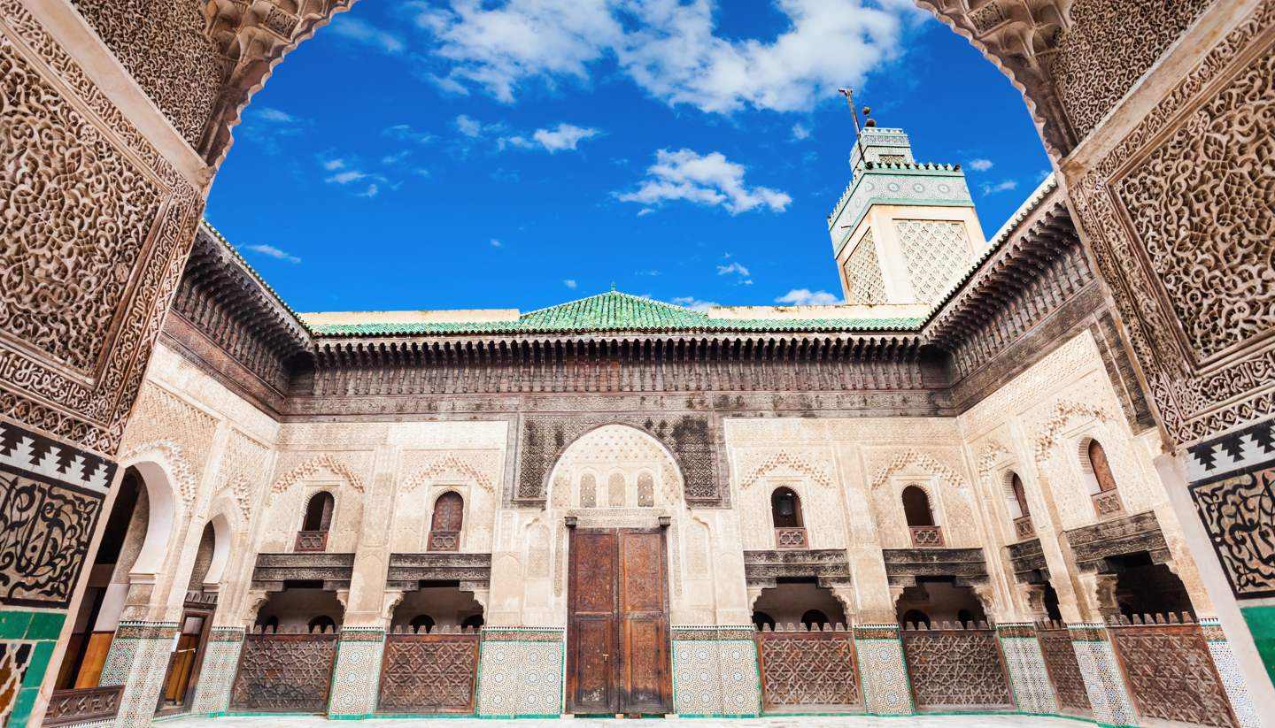 City Highlight: Fès (or Fez) - Medersa Bou Inania, Fez, Morocco