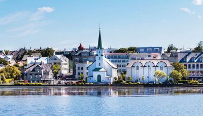 Reykjavik city scape