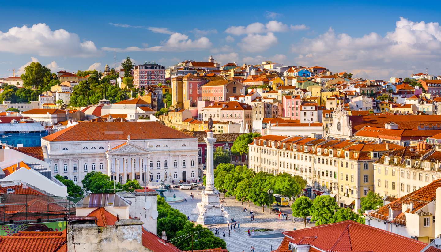 City Highlight: Lisbon - Rossio Square, Lisbon