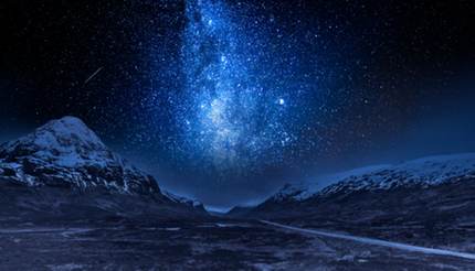 Milky Way in Scotland