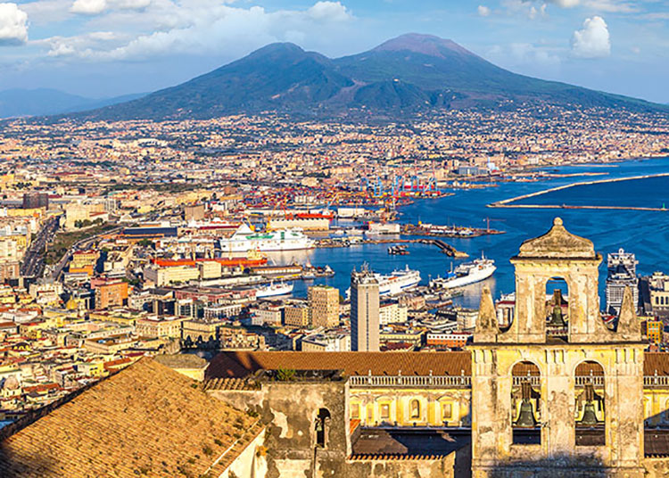 Naples mount Vesuvius