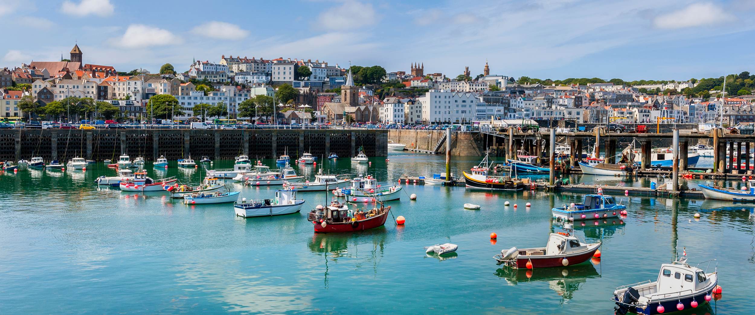 A glorious break in Guernsey - Harbor and Skyline of Saint Peter Port