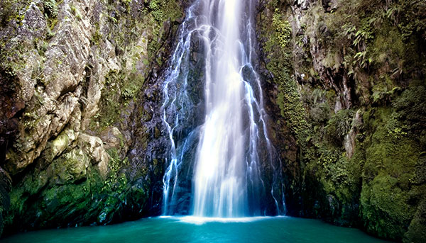 Aguas Blancas Waterfall in Constanza, Dominican Republic