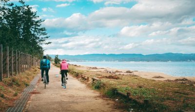 Toyama Bay Cycling Route, Toyama Prefecture, Japan