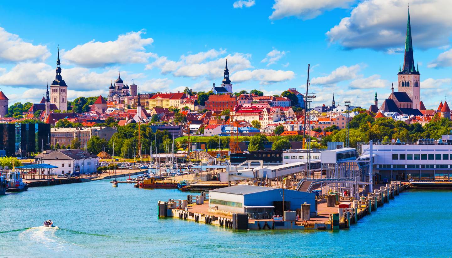 22 reasons why you should fall in love with Estonia - Old Town and seaport harbour in Tallinn, Estonia