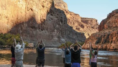 Yoga at the Grand Canyon