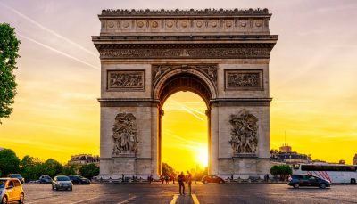 Arc de Triomphe, Paris, France