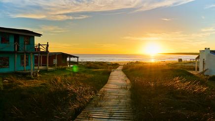 The quaint hamlet Cabo Polonio in Uruguay