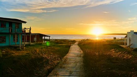 The quaint hamlet Cabo Polonio in Uruguay