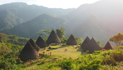 Wae Rebo village in Flores, Indonesia