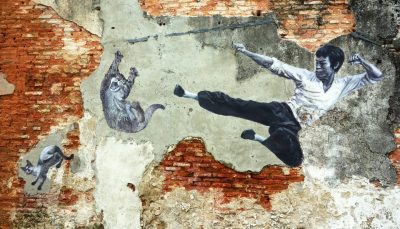 Bruce Lee Street Art