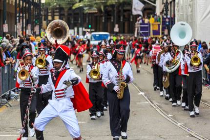 One of the many programs during Mardi Gras