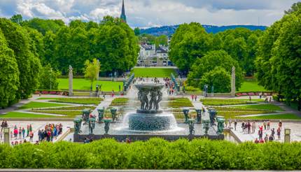 The Vigeland Park, Oslo, Norway