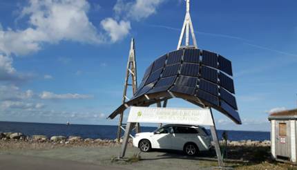 Charge your electric car with solar energy in Malmö, Sweden