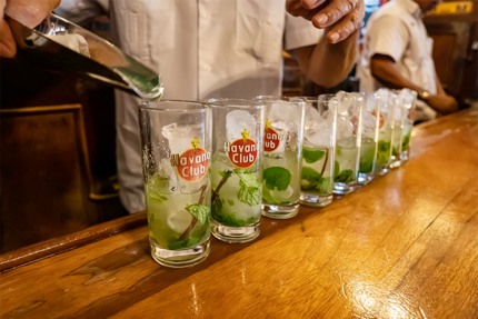 Use Havana Club Cuban rum for a great mojito