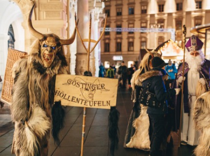 A Krampus in Graz, Austria