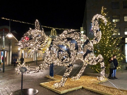 A Yule Cat in Reykjavík