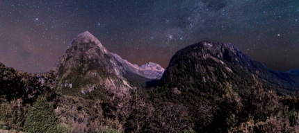 A night view in Coromandel Forest Park