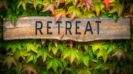 The 12 weird but wonderful wellness retreats - A retreat signage