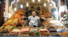 Seven days in Marrakech - A food vendor in Marrakech, Morocco