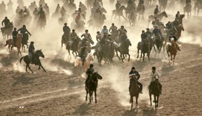 Buzkashi in Uzbekistan