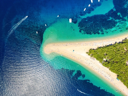 Zlatni Rat, Brač, Croatia