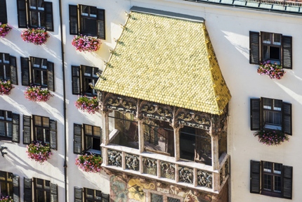 The Golden Roof, a landmark in the Old Town of Innsbruck