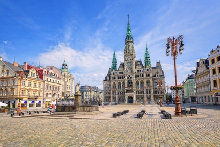 The town hall, Liberec, Czech Republic