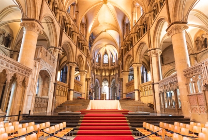 Canterbury is also known for its massive Cathedral