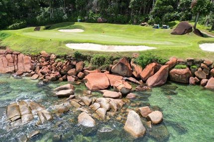A view of Ria Bintan Golf Club